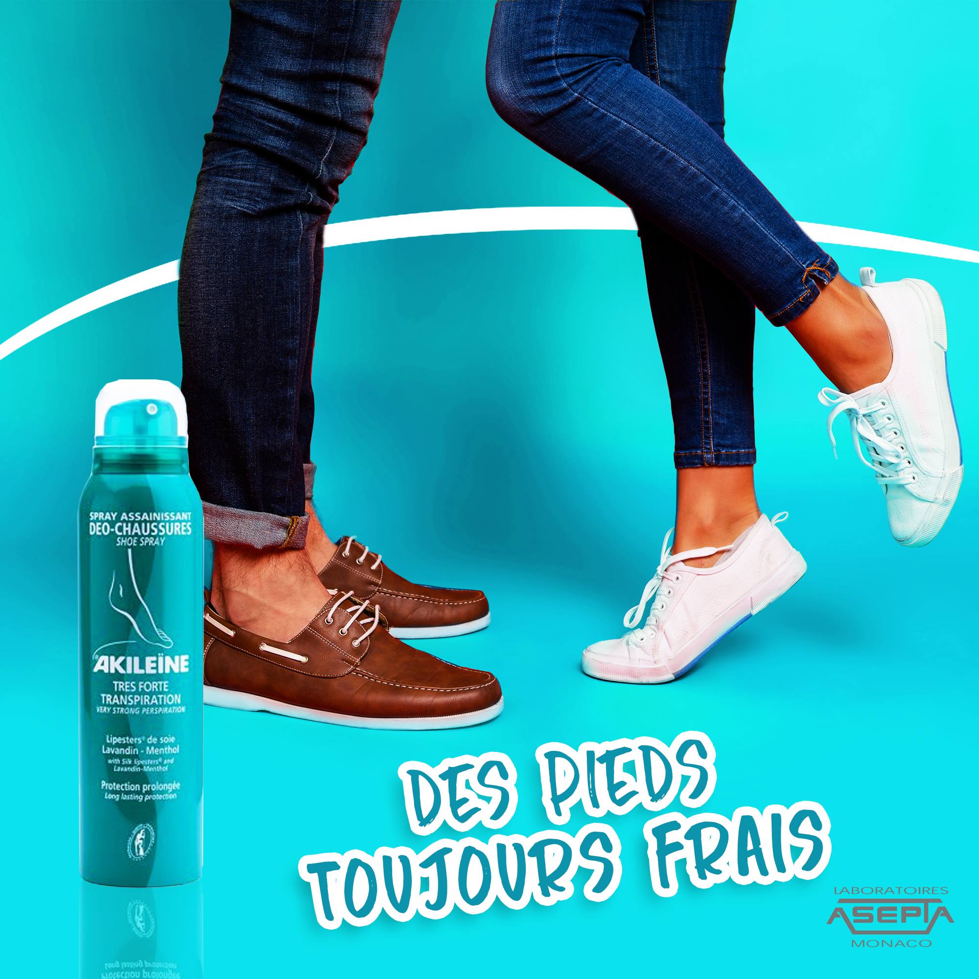 SPRAY ASSAINISSANT DEO CHAUSSURES - Laboratoires ASEPTA Monaco