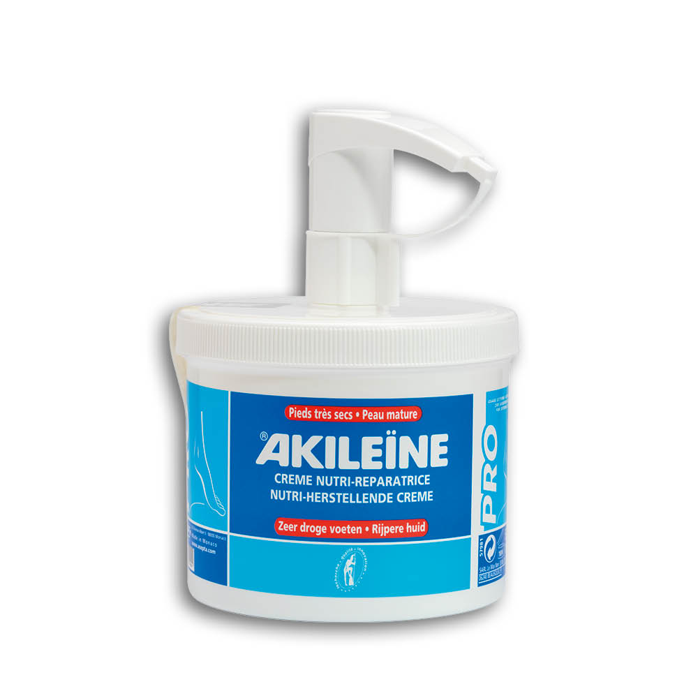 Akileine Nutri Repair Cream for dry feet, cracked heels and calluses -  small, 1.33 oz.