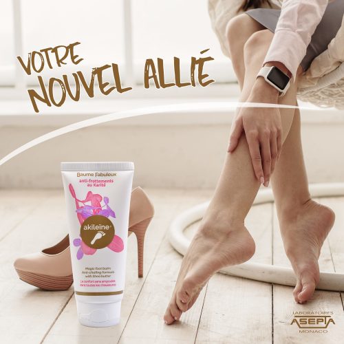 Akileine Moisturizing Foot Cream 75ml 