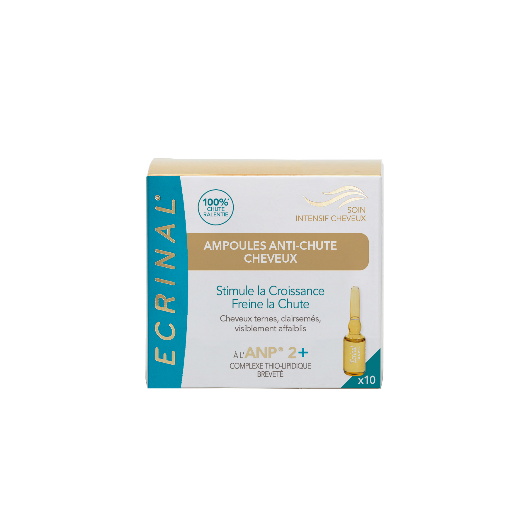 AMPOULES ANTICHUTE CHEVEUX A L’ANP®2+ Laboratoires ASEPTA Monaco